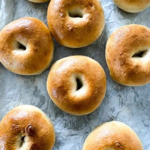 Sourdough Bagels